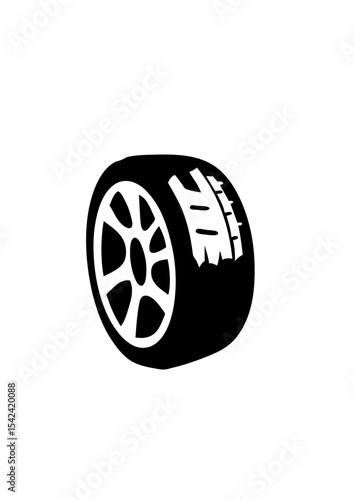 pneu de voiture roue