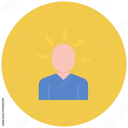 Strain icon vector image. Can be used for Body Ache.