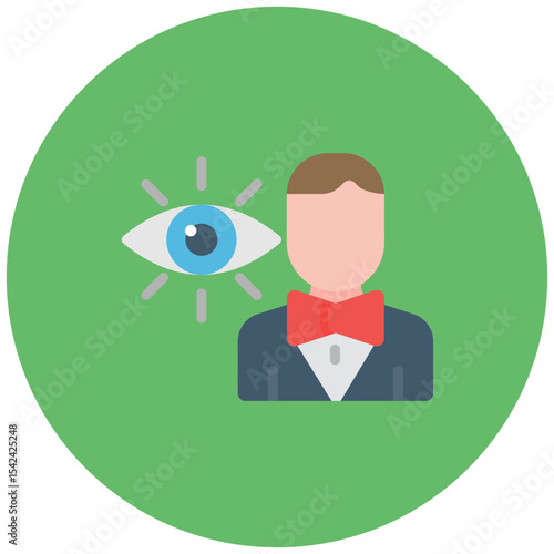 First Impressions icon vector image. Can be used for Dating App.
