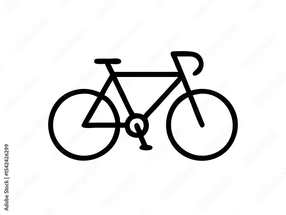 bicycle isolated on white bicycle isolated on white