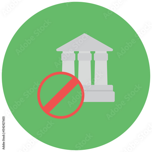 Anti Government icon vector image. Can be used for Protesting and Civil Disobedience.