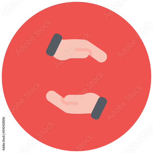 Solidarity icon vector image. Can be used for Protesting and Civil Disobedience.