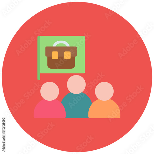 Work Protest icon vector image. Can be used for Protesting and Civil Disobedience.