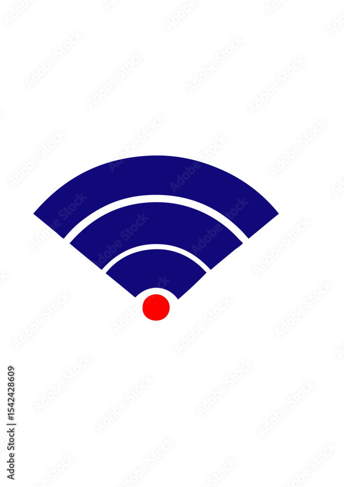 Фотография symbole wifi faible