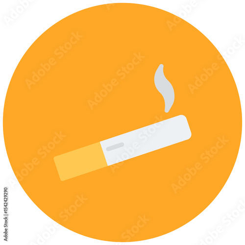 Smoking icon vector image. Can be used for Lifestyles.