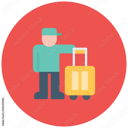Travel icon vector image. Can be used for Lifestyles.