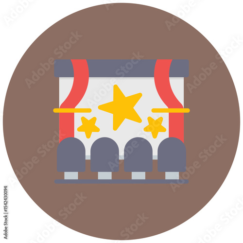 Film Premiere icon vector image. Can be used for Filmmaking.