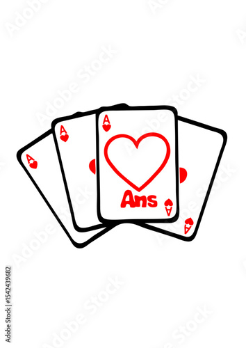 ajouter age ans carte poker as anniversaire jeu