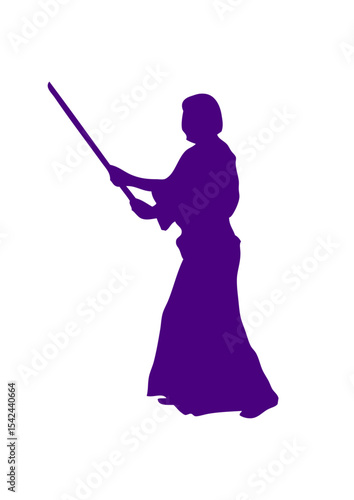 aikido silhouette ombre