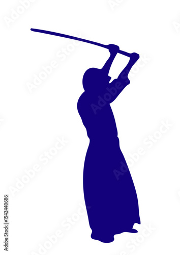 aikido silhouette ombre