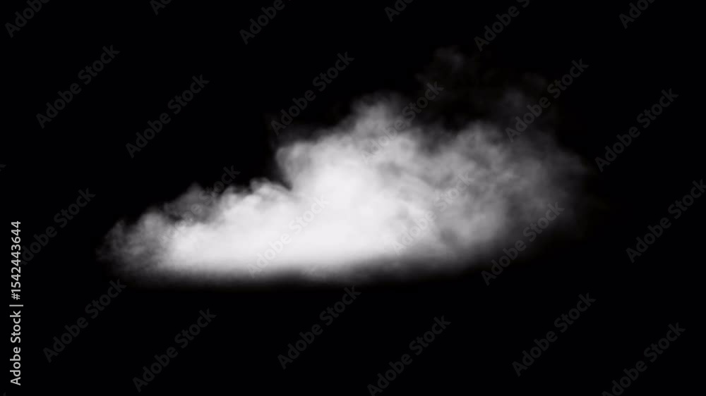 Smoke On Alpha Channel In A Seamless Loop Smoke On Alpha Channel In A Seamless Loop