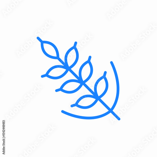 wheat barn icon sign vector