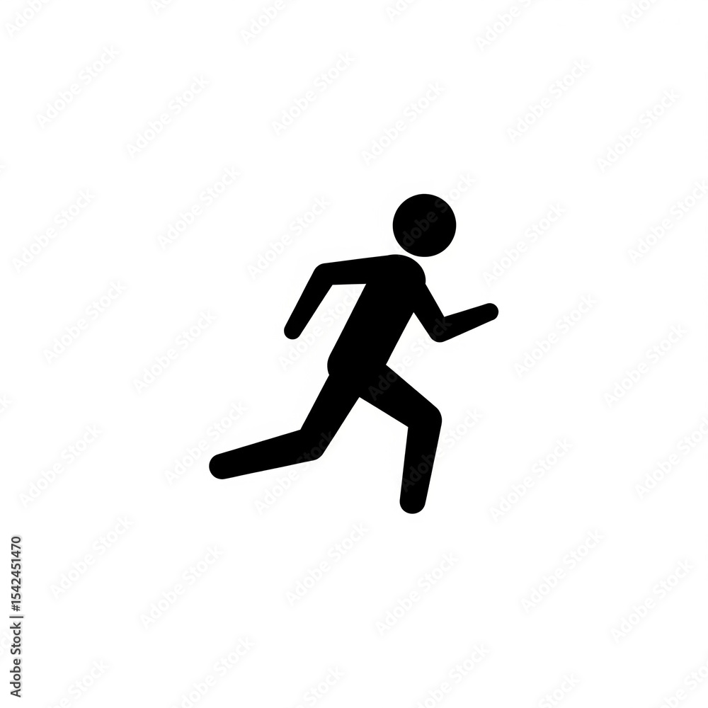 running man vector illustration running man vector illustration