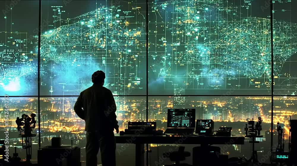 Global Network Monitoring: A Night-Time Perspective Global Network Monitoring: A Night-Time Perspective