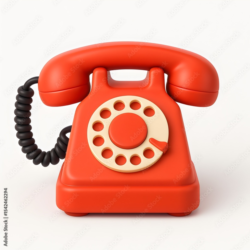 red retro telephone red retro telephone