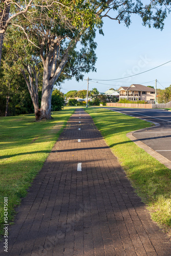 Shared path in a park