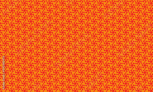 Orange knitted wool fabric with textured closeup design and natural color pattern
