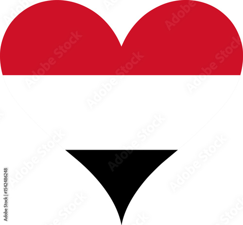 Heart Flag Yemen, Heart Yemen Flag Free Download Heart Flag Yemen, Heart Yemen Flag - GFXLoad