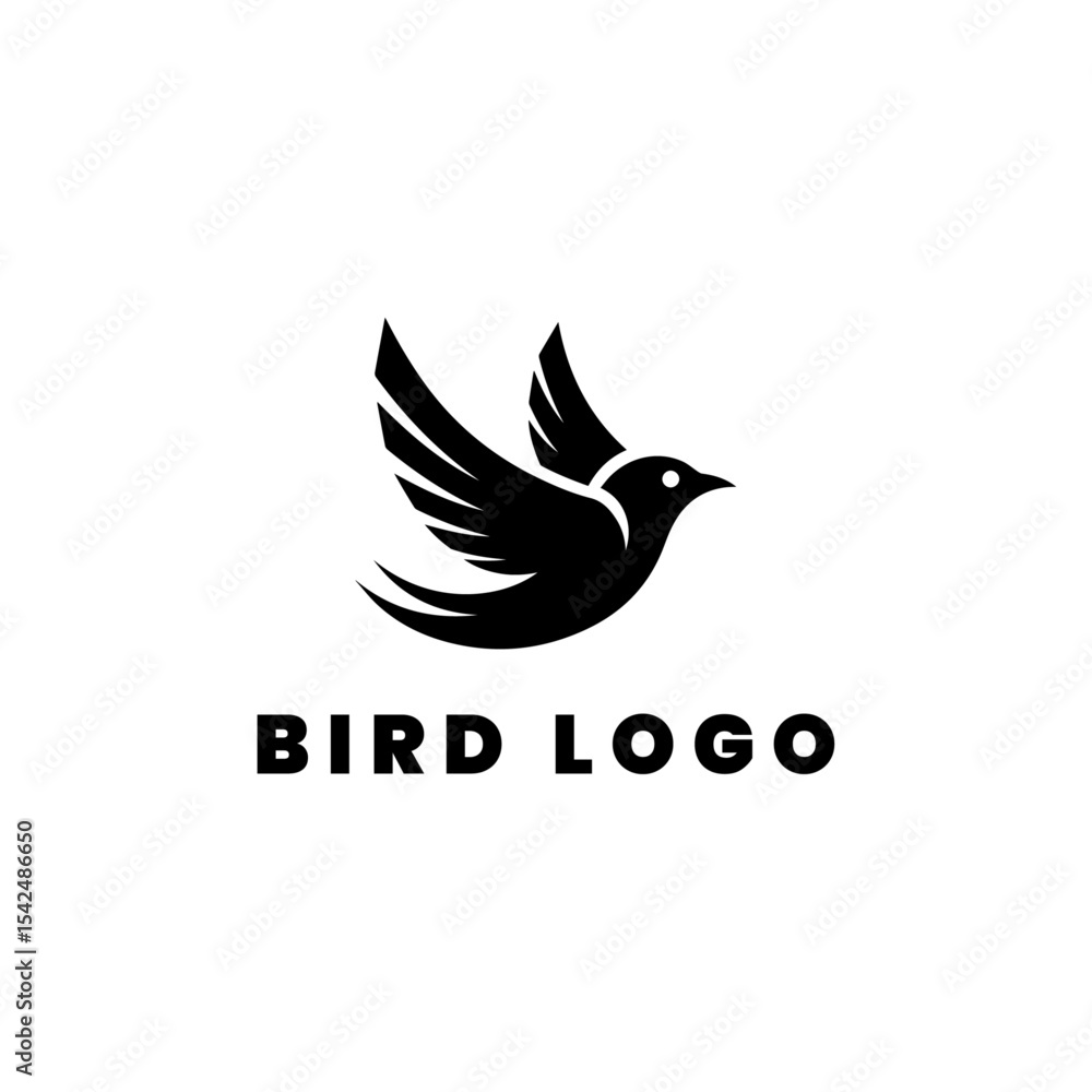 Fototapeta premium bird logo vector
