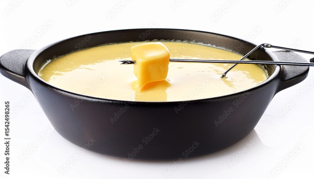 cheese fondue isolated object white background cheese fondue isolated object white background