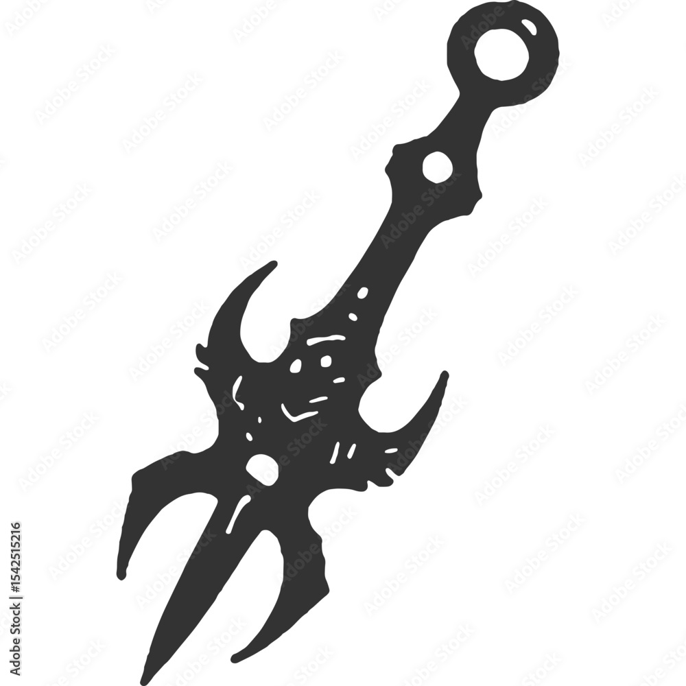 Naklejka premium Obsolete Humanity Vintage Illustration Vector