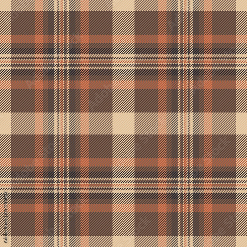 Warm autumnal plaid pattern in earthy tones.  Perfect for textile design, fallthemed projects, and creating a cozy, rustic aesthetic.