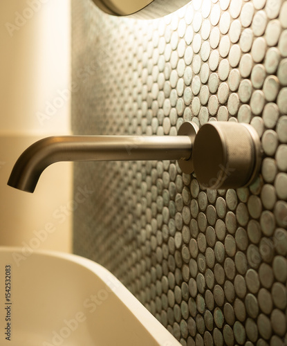 tap in modern bathroom