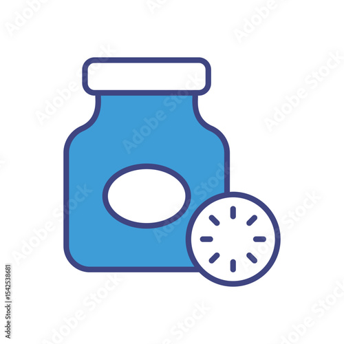 Vitamins icon vector