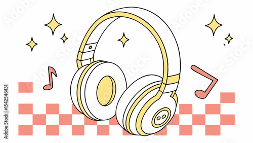 Immersive Soundscape Experience the Joy of Listening with High-Quality Headphones