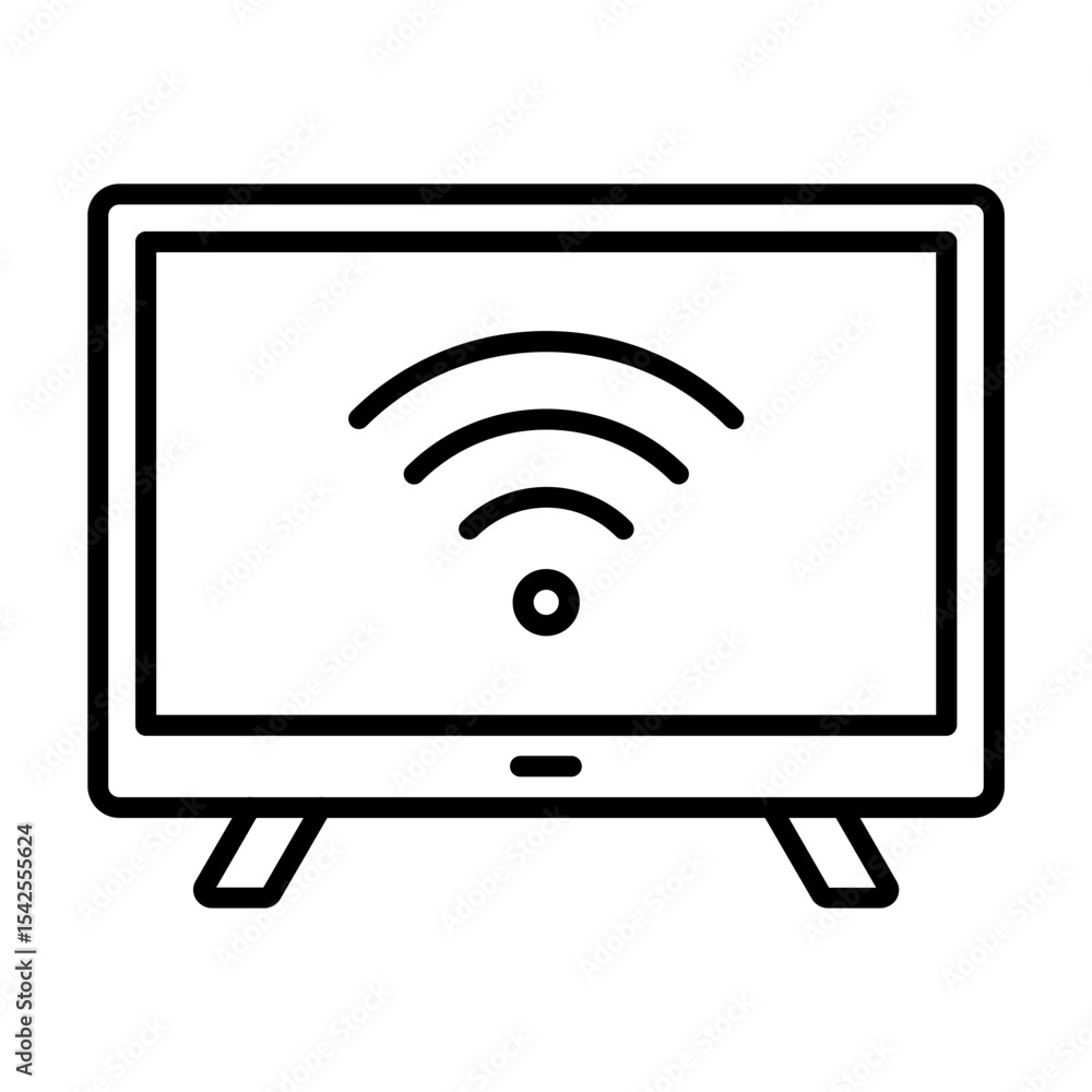 Smart Tv Icon Smart Tv Icon