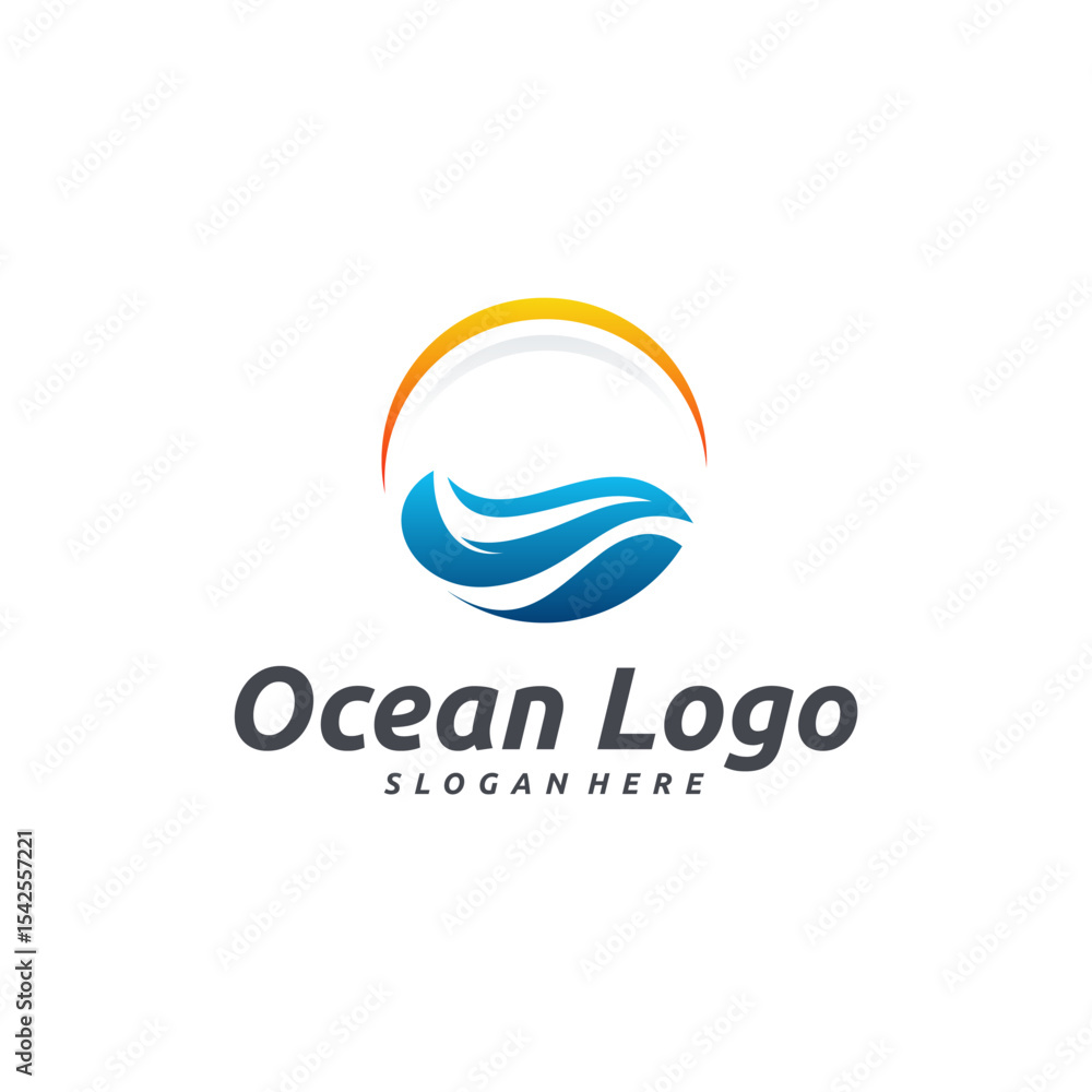 A simple, stylish design featuring ocean waves. A simple, stylish design featuring ocean waves.