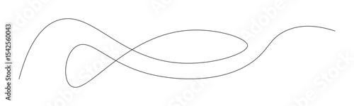 Abstract line art with smooth curves and flowing shapes for design projects.