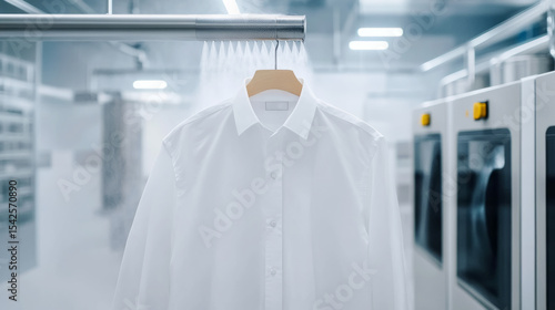 Professional laundry steam press machine for efficient garment care in modern facility