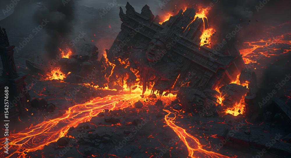 Inferno Ruins: A Volcanic Catastrophe Inferno Ruins: A Volcanic Catastrophe