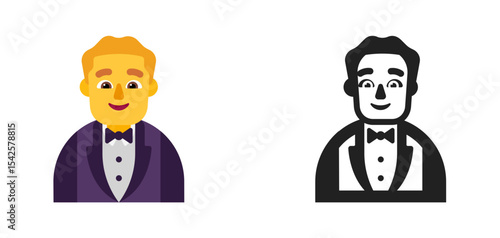 Man in Tuxedo Icon
