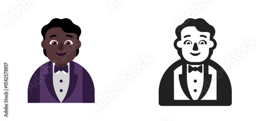 Man in Tuxedo Icon

