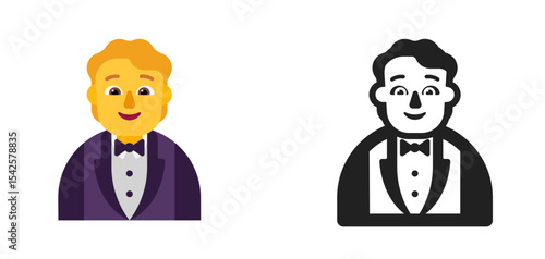 Man in Tuxedo Icon
