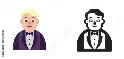 Man in Tuxedo Icon
