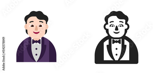 Man in Tuxedo Icon
