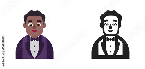 Man in Tuxedo Icon
