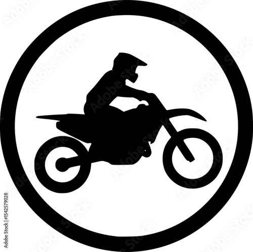 Motocross Silhouette
