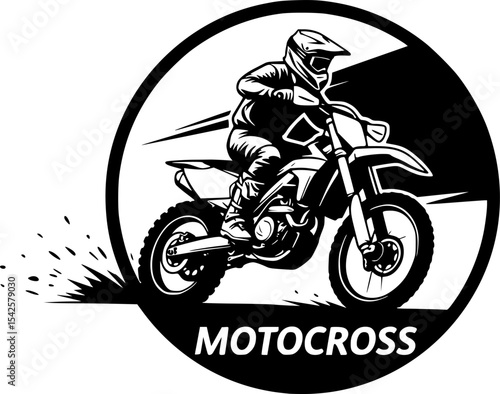 Motocross Silhouette
