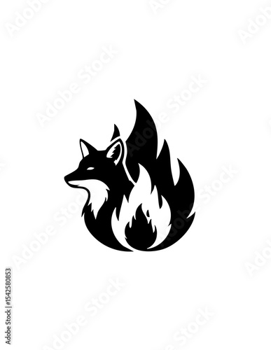 Fox on Fire, Abstract logo