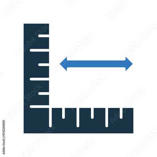 Horizontal mixed color icon