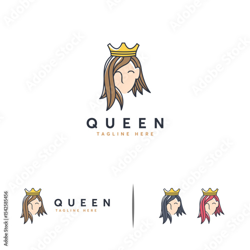 Simple queen  design.