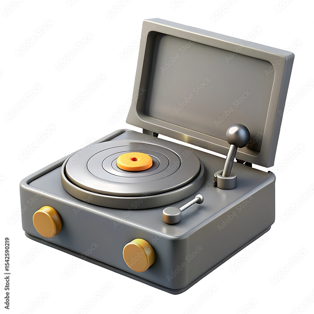 Fototapeta premium Old portable radio