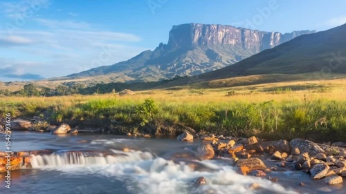Mount Roraima in Venezuela, South America