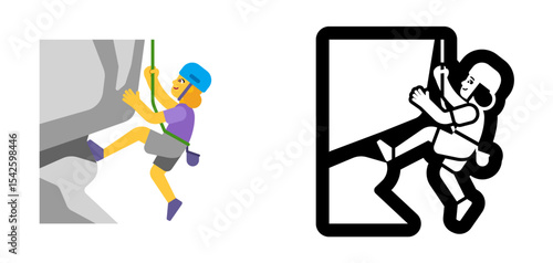 Rock Climber Purple