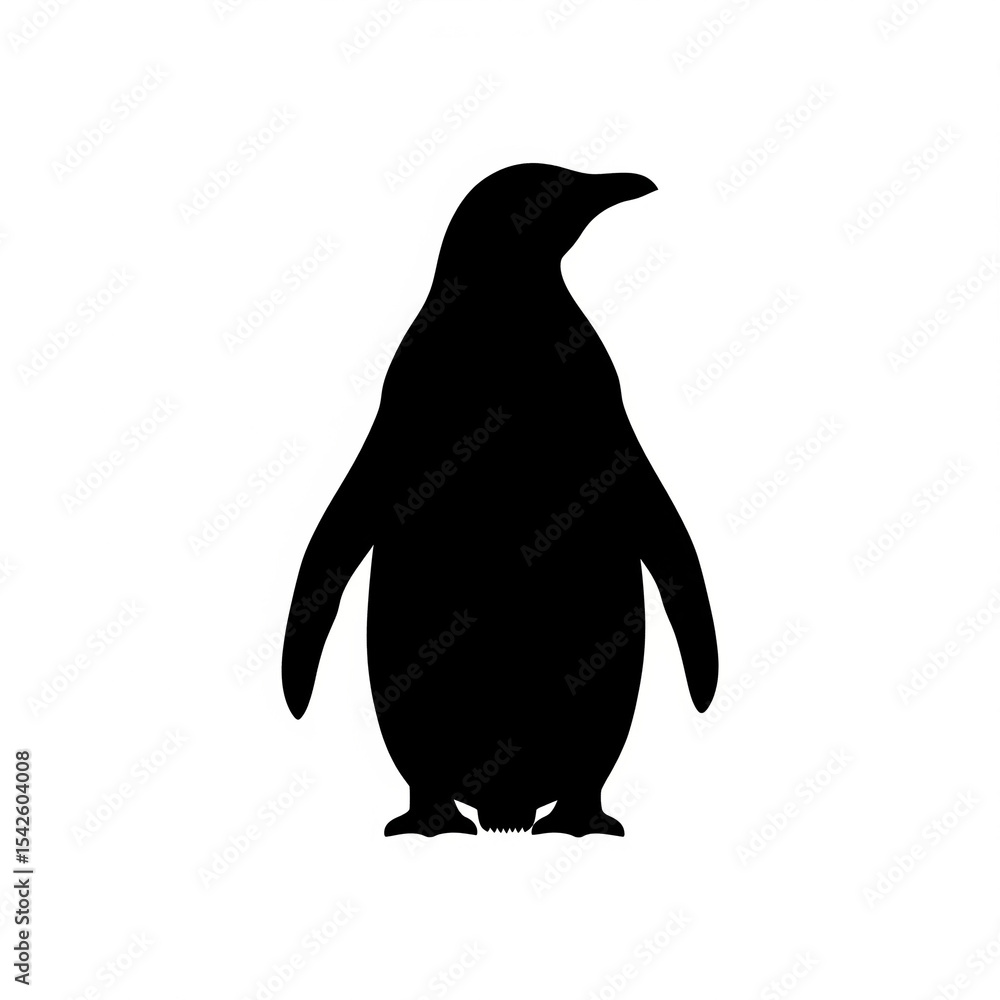 Naklejka premium High-Contrast Black Silhouettes of Animals and Insects on Clean White Background – Vector Illustration
