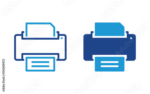 Printer icon vector